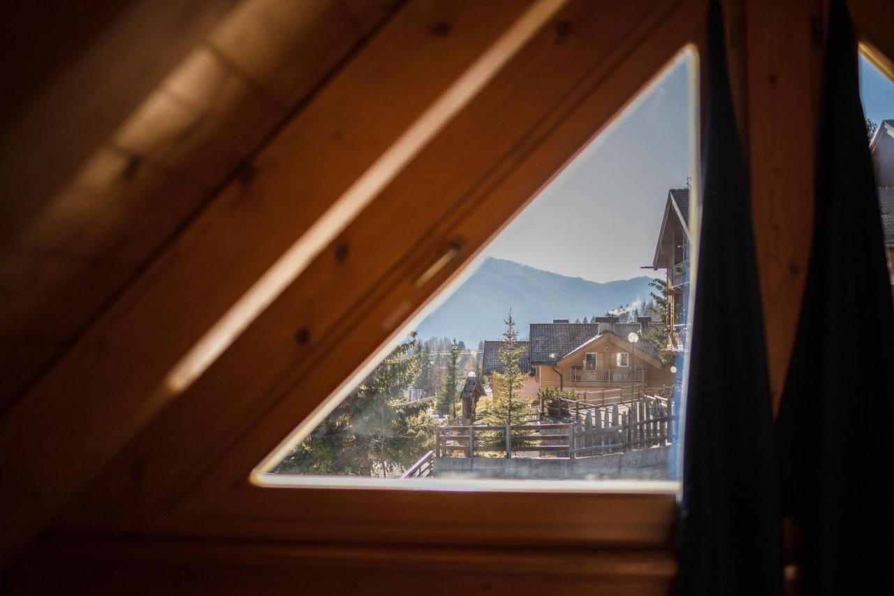 Villa Mazzel with balcony Vigo di Fassa Kültér fotó